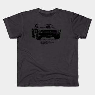 i am the highway Kids T-Shirt